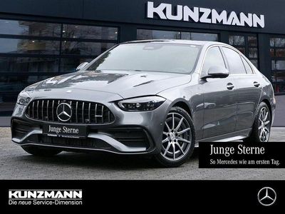 Gebraucht Mercedes C43 AMG AMG 408 PS (300 kW) 2024 Selenitgrau metallic Limousine
