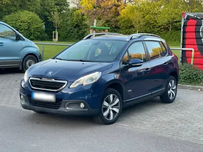 Gebraucht Peugeot 2008 Business-Line 120 PS (88 kW) 2015 Blau SUV
