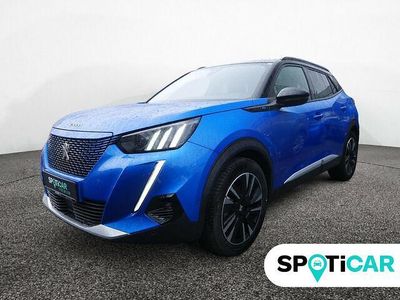 Gebraucht Peugeot e-2008 GT 100 kW (136 PS) 2021 Blau SUV