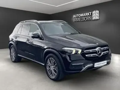 Gebraucht Mercedes GLE350 de AMG 320 PS (235 kW) 2021 Ung. schwarz  unilack SUV