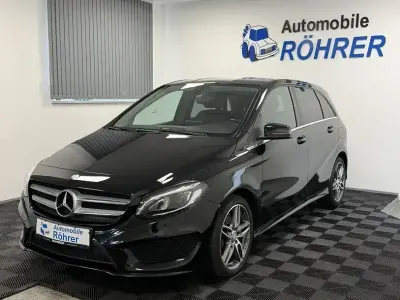 Second-hand Mercedes B200 AMG line 136 CP (100 kW) 2017 Negru Monovolum