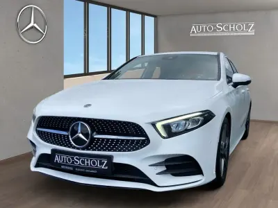 Gebraucht Mercedes A180 AMG 116 PS (85 kW) 2019 Weiß Limousine