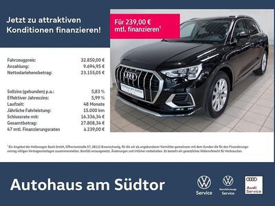 Usata Audi Q3 Advanced Plus 150 CV (110 kW) 2023 Nero SUV