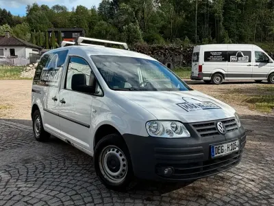 Gebraucht VW Caddy 70 PS (51 kW) 2005 Weiß Van / Kleinbus