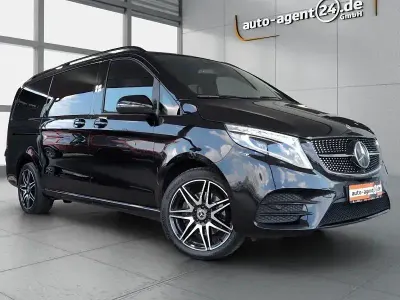 Gebraucht Mercedes V300 AMG 237 PS (174 kW) 2022 Obsidianschwarz metallic (mb 9197) Van / Kleinbus