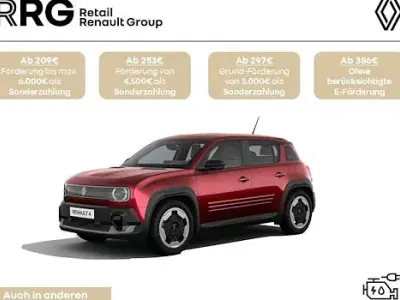 Nouvelle Renault 4 E-Tech Evolution 110 kW (150 ch) 2026 Rouge SUV