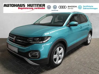 Gebraucht VW T-Cross Style 110 PS (80 kW) 2021 Grün SUV