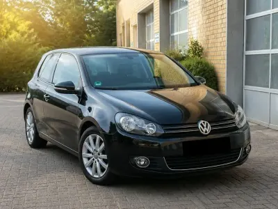 Gebraucht VW Golf VI 122 PS (89 kW) 2009 Schwarz Kleinwagen
