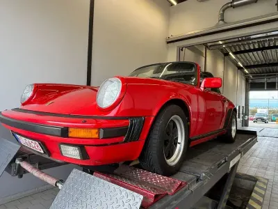 Gebraucht Porsche 911 Carrera Cabriolet 207 PS (152 kW) 1986 Rot Cabrio