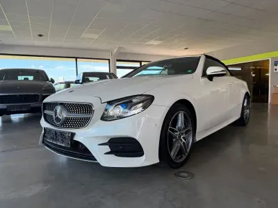 Gebraucht Mercedes E400 AMG line 340 PS (250 kW) 2019 Weiß Cabrio