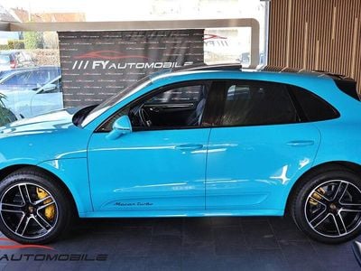 Second-hand Porsche Macan Turbo Sport 441 CP (324 kW) 2020 Albastru SUV