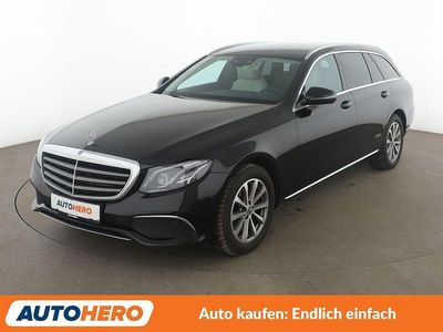 Gebraucht Mercedes E220 Exclusive 194 PS (142 kW) 2017 Schwarz Kombi
