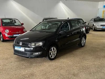 Gebraucht VW Polo Style 90 PS (66 kW) 2012 Schwarz Kleinwagen