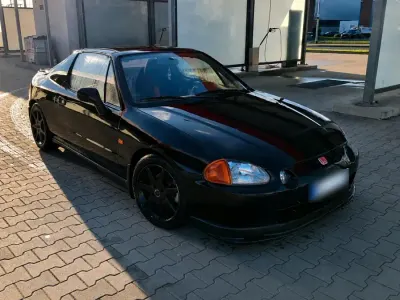 Gebraucht Honda CR-X 160 PS (117 kW) 1993 Schwarz Cabrio