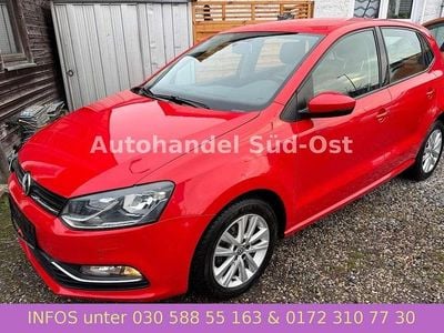 Flashrot Gebraucht 2016 VW Polo Comfortline Kleinwagen | 11.980 € (Fairer Preis)