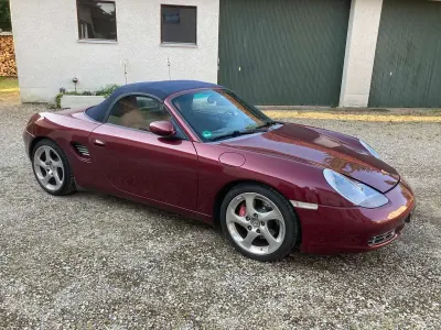Gebraucht Porsche Boxster S 252 PS (185 kW) 2000 Rot Cabrio