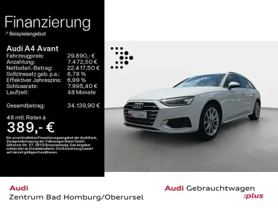 Gebraucht Audi A4 Advanced Plus 204 PS (150 kW) 2024 Arkonaweiß Limousine