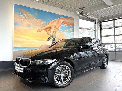 Gebraucht BMW 320e Sport Line 163 PS (119 kW) 2021 Schwarz Kombi