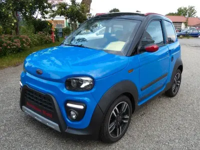 Gebraucht Microcar M.Go 2021 Riffblau / schwarz colorline Kleinwagen