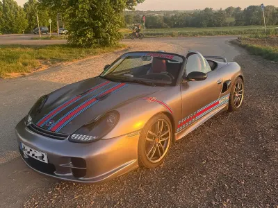 Gebraucht Porsche 986 Boxster 204 PS (150 kW) 1997 Silber Cabrio