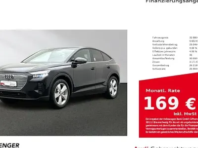 Brugt Audi Q4 Sportback e-tron Comfort 150 kW (204 HK) 2022 Sort SUV