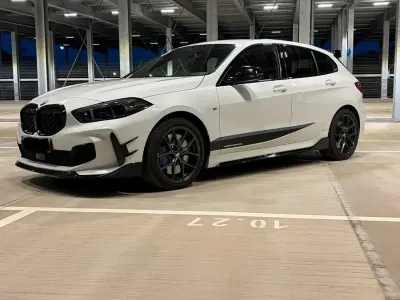 Używany BMW M135 M Performance 306 KM (225 kW) 2021 Biały Hatchback