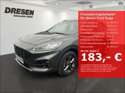 Gebraucht Ford Kuga ST-Line 225 PS (165 kW) 2022 Metallic) (grau SUV