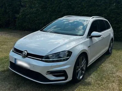 Gebraucht VW Golf VII R-line 110 PS (80 kW) 2017 Weiß Kombi