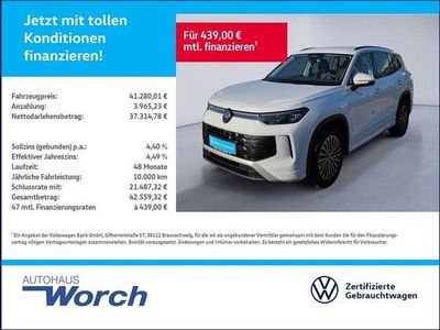 Gebraucht VW Tayron Life 204 PS (150 kW) 2025 Weiß SUV