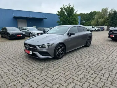 Gebraucht Mercedes CLA200 AMG line 163 PS (119 kW) 2022 Mountaingrau Coupé