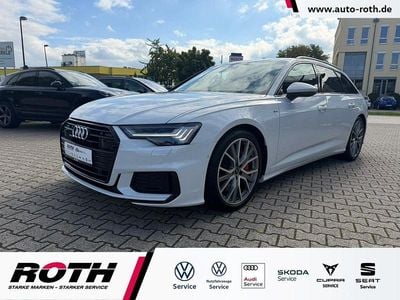 Gebraucht Audi A6 S-Line 367 PS (269 kW) 2022 Gletscherweiß metallic Kombi
