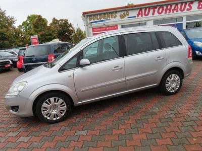 Gebraucht Opel Zafira Edition 94 PS (69 kW) 2008 Silber Van / Kleinbus