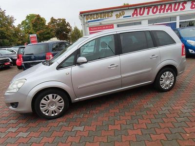 Gebraucht Opel Zafira Edition 94 PS (69 kW) 2008 Silber Van / Kleinbus