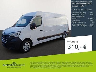 Gebraucht Renault Master Komfort 179 PS (131 kW) 2023 Mineralweiß Van