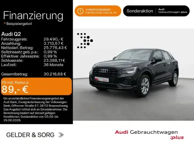 Gebraucht Audi Q2 Advanced Plus 150 PS (110 kW) 2025 Mythosschwarz metallic SUV