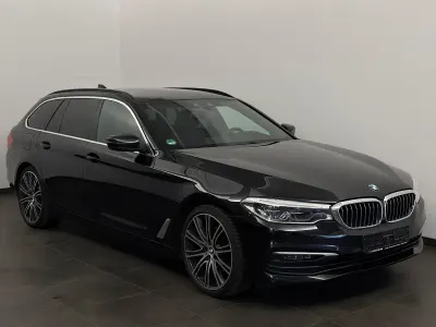 Gebraucht BMW 520 Sport Line 190 PS (139 kW) 2018 Schwarz Kombi