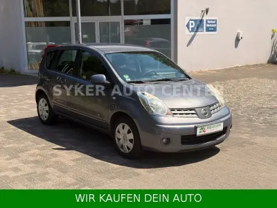 Gebraucht Nissan Note Acenta 88 PS (64 kW) 2008 Grau Kleinwagen