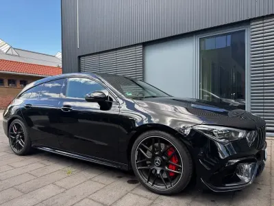 Gebraucht Mercedes CLA45 AMG Shooting Brake AMG 421 PS (309 kW) 2021 Schwarz Kombi