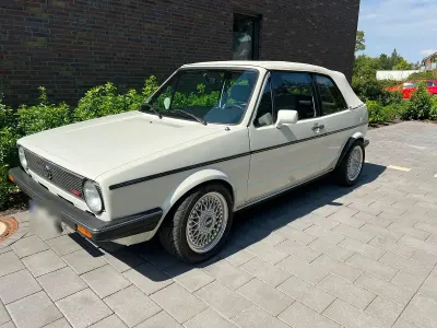 Gebraucht VW Golf Cabriolet 136 PS (100 kW) 1986 Weiß Cabrio