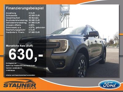 Neu Ford Ranger Wildtrack 281 PS (206 kW) 2026 Carbonizedgrey Pickup
