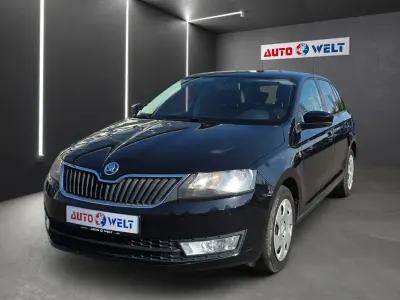 Gebraucht Skoda Rapid Ambition 105 PS (77 kW) 2014 Schwarz Kleinwagen
