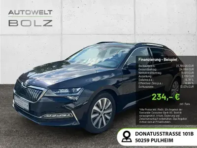 Gebraucht Skoda Superb Ambition 218 PS (160 kW) 2021 Blackmagic perleffekt Kombi