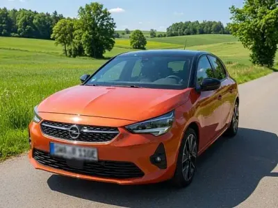 Gebraucht Opel Corsa-e GS Line 100 kW (136 PS) 2021 Orange Kleinwagen