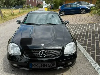 Gebraucht Mercedes SLK320 218 PS (160 kW) 2002 Schwarz Cabrio