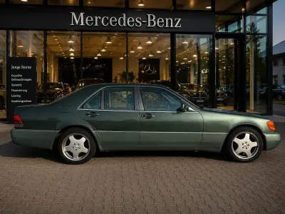 Gebraucht Mercedes S320 231 PS (169 kW) 1994 Grün Limousine