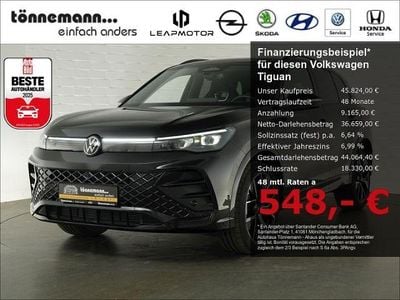Gebraucht VW Tiguan R-line 265 PS (194 kW) 2025 Schwarz SUV
