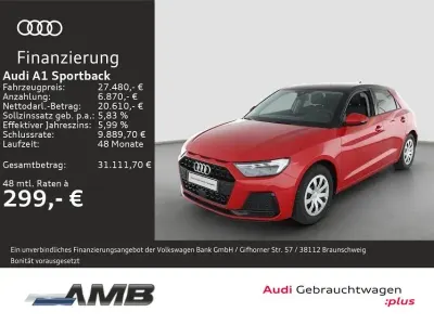 Usata Audi A1 Sportback Advanced Plus 116 CV (85 kW) 2025 Rosso Utilitaria