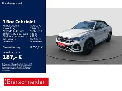 Gebraucht VW T-Roc Cabriolet Karmann 150 PS (110 kW) 2025 Grau Cabrio