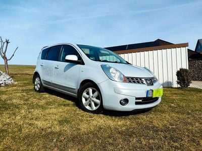 Begagnad Nissan Note Acenta+ 86 HK (63 kW) 2009 Blå Halvkombi