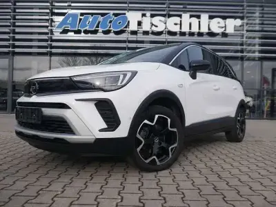 Gebraucht Opel Crossland Elegance 131 PS (96 kW) 2021 Jade weiss/arktis weiss SUV
